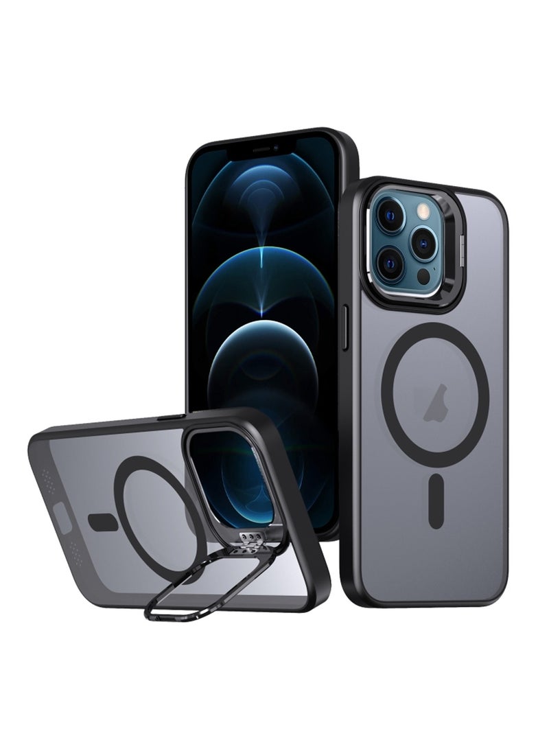 HEROCKX iPhone 16 Pro Max Case 【Full Shockproof Protection】Magnetic MagSafe Translucent Matte Back Slim Phone Cover With Strong Magnet - Image 1